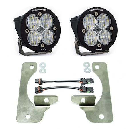 Baja Designs JEEP JL FOG POCKET KIT 2018 WRANGLER JL RUBICON SQUADRON R PRO BAJA DE 447069